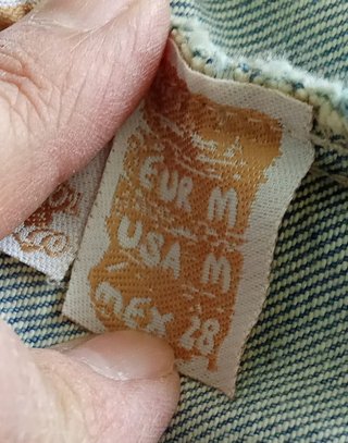 Cazadora vaquera corta Zara T-M