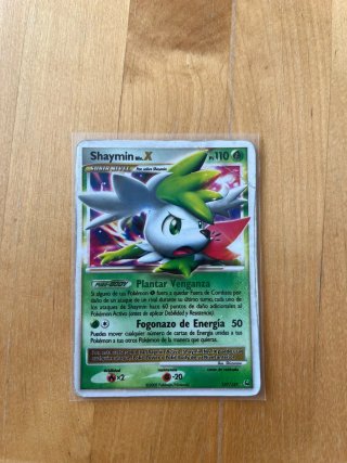 Carta Pokémon Shaymin NIV. X