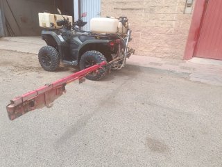 Equipo herbicida para quad Depósito de 95y75 litro