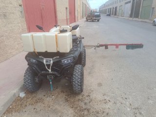 Equipo herbicida para quad Depósito de 95y75 litro