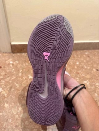 Zapatillas Baloncesto A'one Morado Rosa