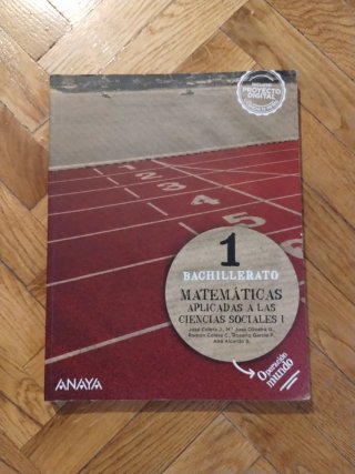 Matemáticas aplicadas a las Ciencias Sociales I...