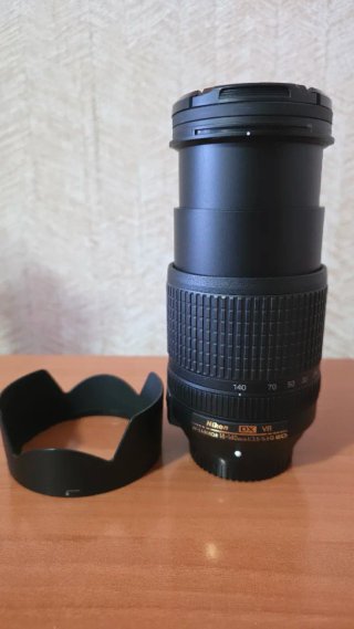 Objetivo Nikon 18-140 VR