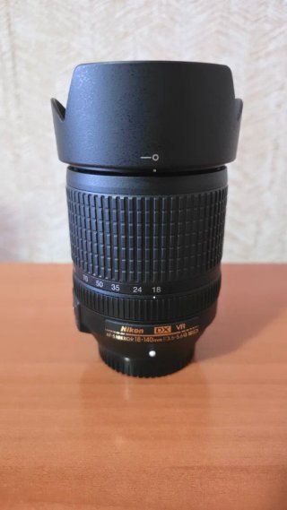 Objetivo Nikon 18-140 VR
