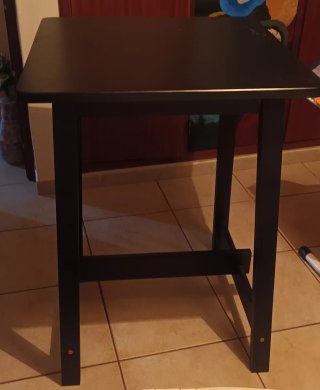 Mesa Ikea Preta Madeira