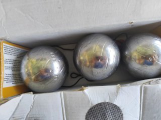 Bolas de petanca metálicas