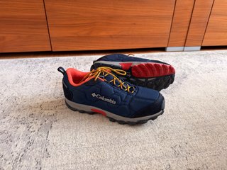 Zapatillas Columbia Trekking/Senderismo Azul/Rojo