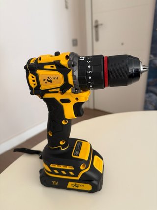 Juego Amoladora 115mm y Taladro Inalámbrico