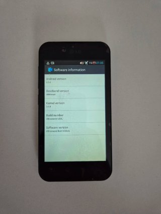 LG Optimus Black P970 Negro