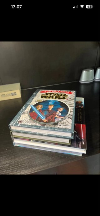 Lotto 4 Libri / Fumetti Star Wars Cartonato - Giun
