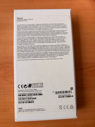 iPhone 13 256GB Azul - Perfecto estado
