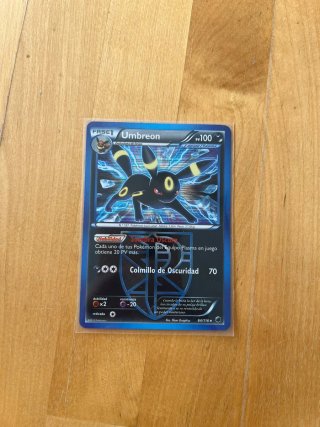 Carta Pokémon Umbreon FASE 1 PV 100