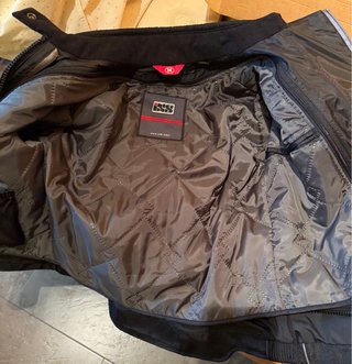 Chaqueta Moto Mujer Negra