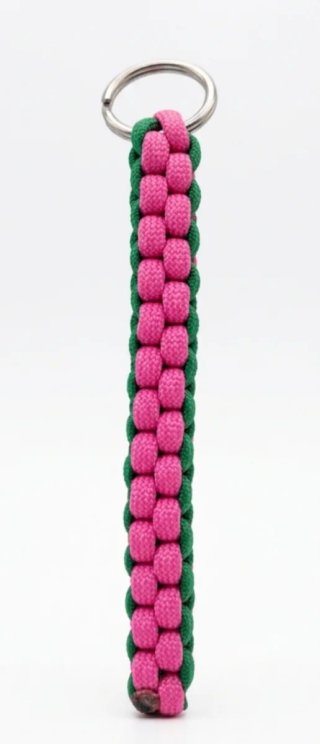 Portachiavi corda paracord intrecciata