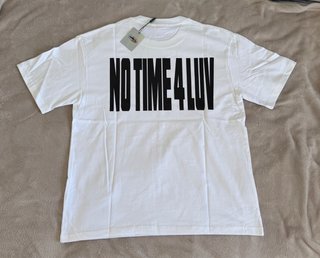 Corteiz NoTime4Luv Camiseta Blanca Talla [M]
