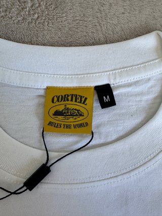 Corteiz NoTime4Luv Camiseta Blanca Talla [M]