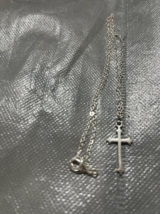 Collar Cruz Plata
