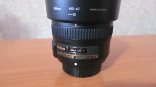 Objetivo Nikon AF-S 50mm 1:1.8G
