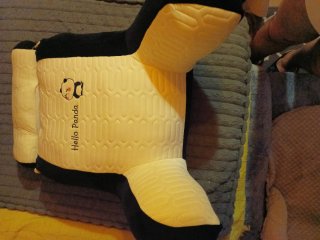 Cojín Hello Panda Soporte Lumbar