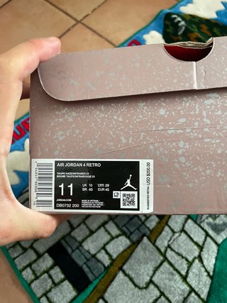 Nike Air Jordan 4 Taupe Haze 45 EU travis sneakers