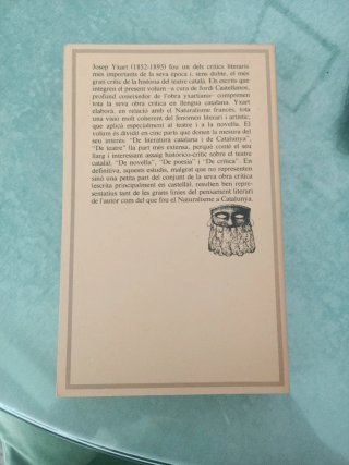 Entorn de la literatura catalana de la Restauració