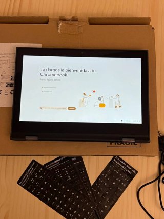 Portátil Lenovo 300E Chromebook tacitil 11.6 FHD