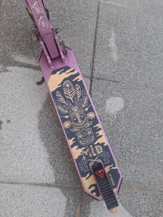 Patinete Plegable Morado