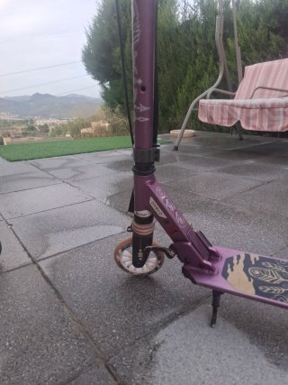 Patinete Plegable Morado
