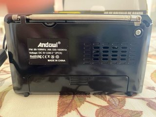 Radio portátil Andoul Q-SY121 FM/AM