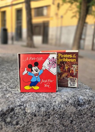 Lote 2 Películas Super 8 Disney