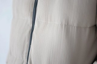 Chaqueta acolchada beige