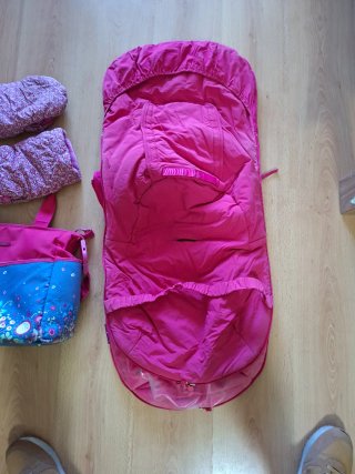 Conjunto Tuc Tuc invierno carrito saco impermeable
