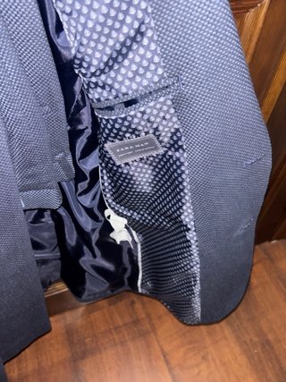 Traje Zara Azul