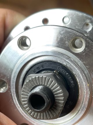 Buje delantero de aluminio JOYTECH