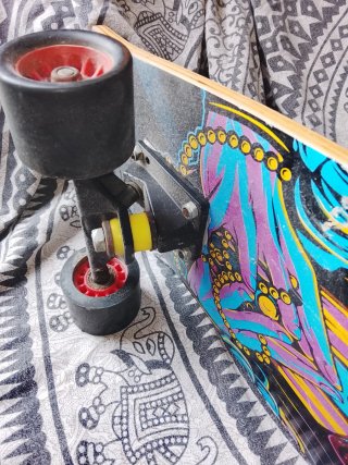 Patinete con diseño de tigre