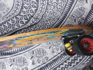 Patinete con diseño de tigre
