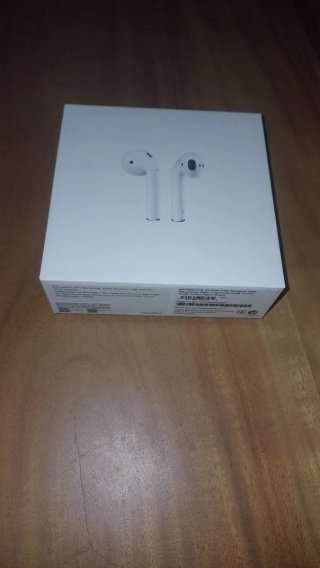 Cajas vacías Apple iPhone y AirPods