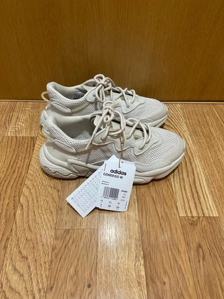 Deportivas Adidas Ozweego Mujer Talla 36 Beige