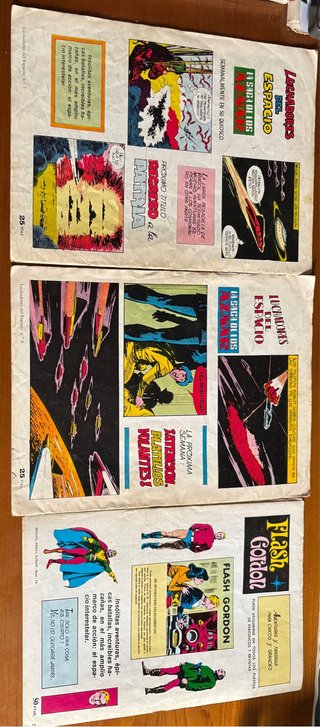 Lote 3 Cómics Ciencia Ficción