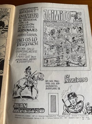 Lote 3 Cómics Ciencia Ficción