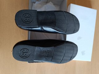 Zapatos de baile regional gallego negros