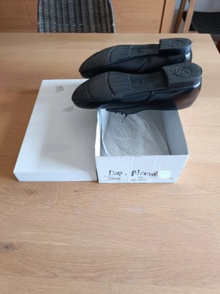 Zapatos de baile regional gallego negros