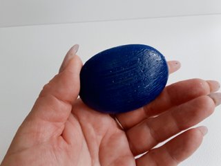 Hand-Painted Shiba Inu Stone Portrait