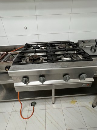 Cocina Industrial Fagor 4 Fuegos