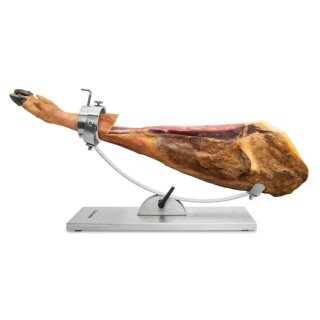 Soporte Jamonero 3 Claveles Basculante INOX