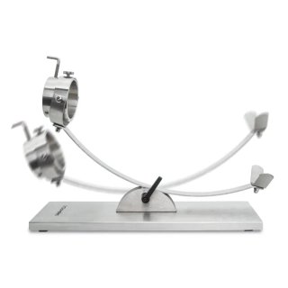 Soporte Jamonero 3 Claveles Basculante INOX