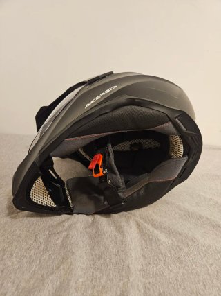 Casco Moto Acerbis Negro