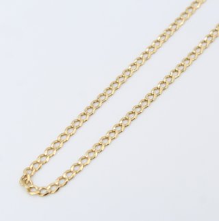 Cadena de oro de 18k. Peso: 11.83 gr.