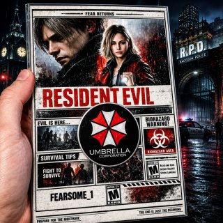 Merchandising Fanart Resident Evil Capcom