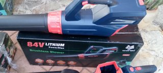 Motosierra cortasetos cortacésped desbrozadora 80V